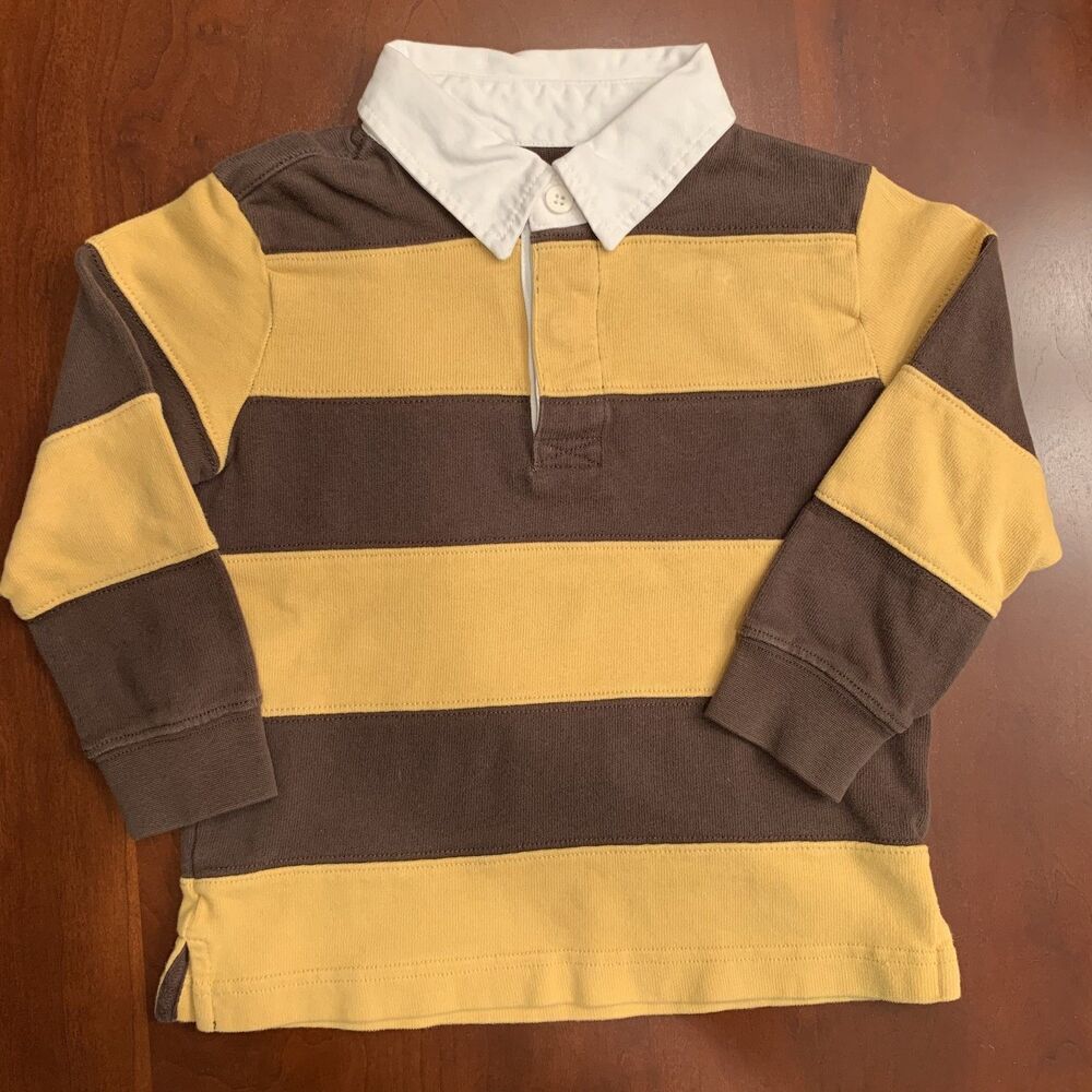 gymboree boy size 3 rugby shirt top polo 2010